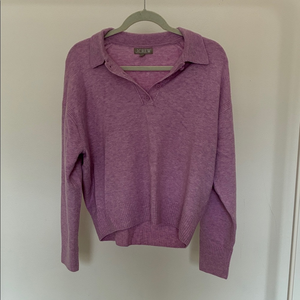 J.Crew Lavender Knit Pullover